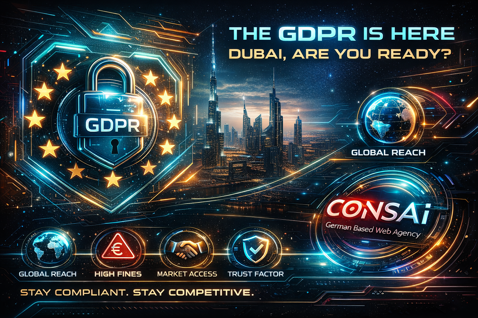 website design Dubai - GDPR Compliance in Dubai: Are You Prepared for Global Data Privacy?