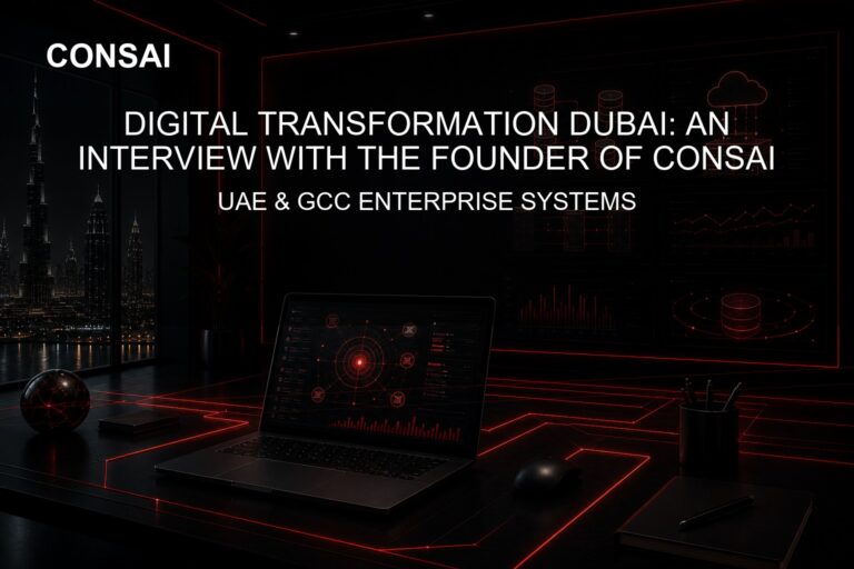 Digital Transformation Dubai: An Interview With the Founder of Consai