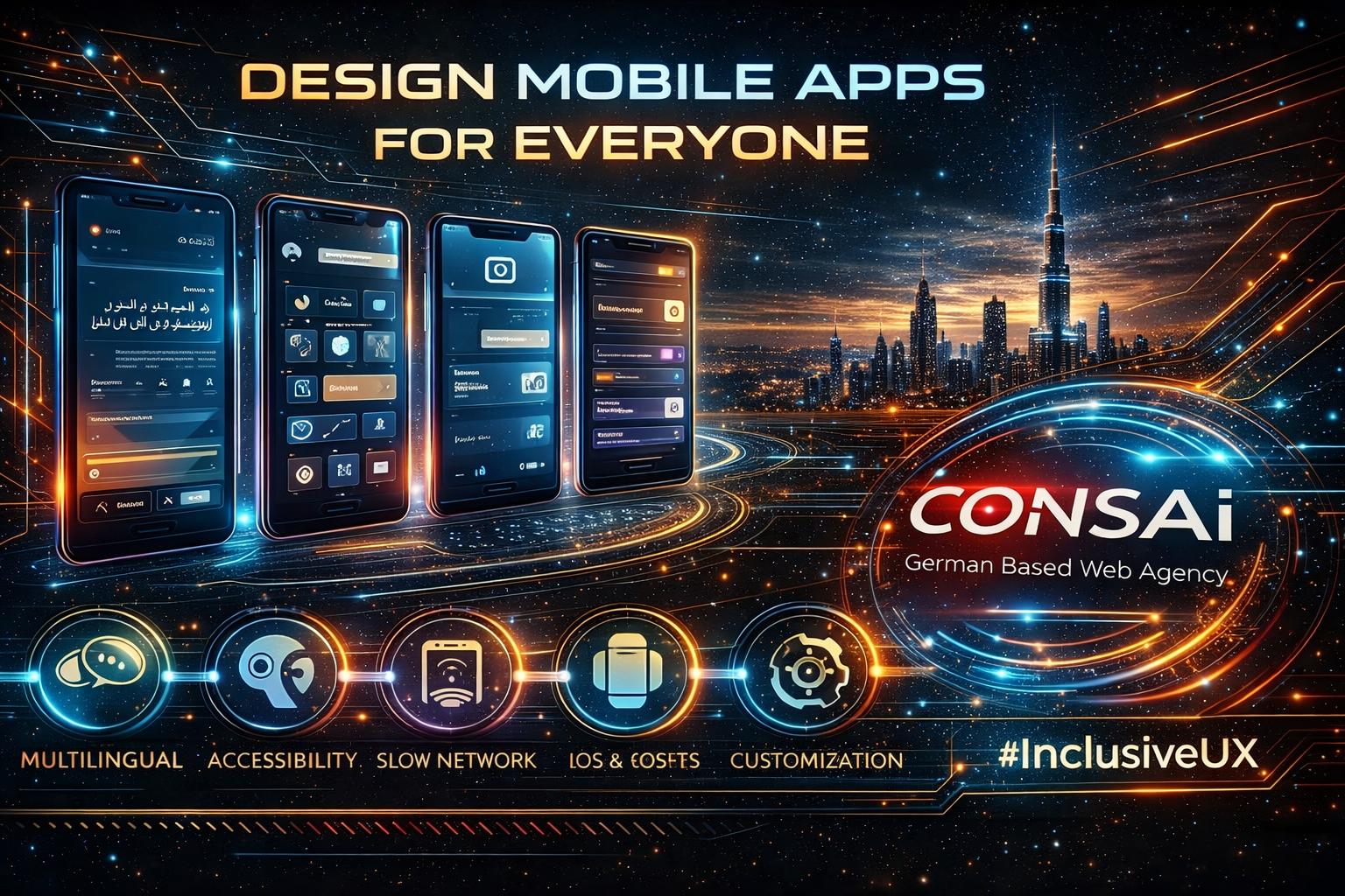 Neural Web - Mobile App Development Dubai: How to Design Apps for Everyone