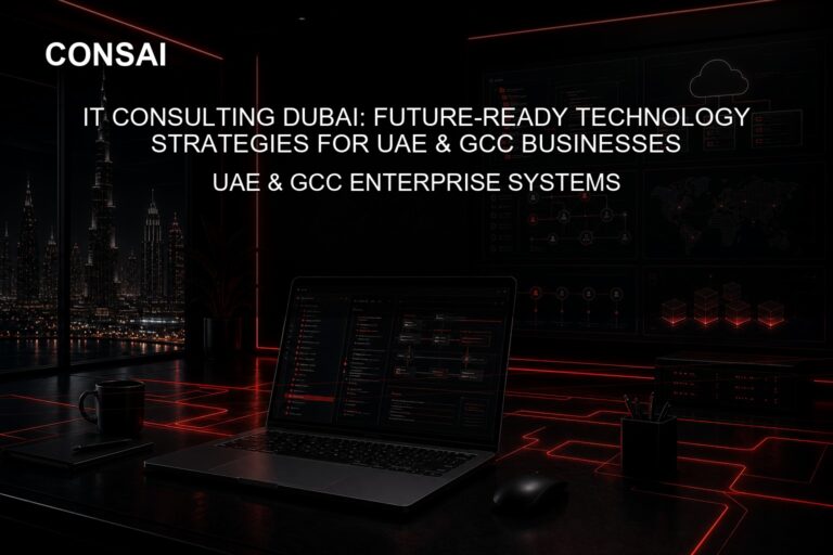 IT Consulting Dubai: Future-Ready Technology Strategies for UAE & GCC Businesses