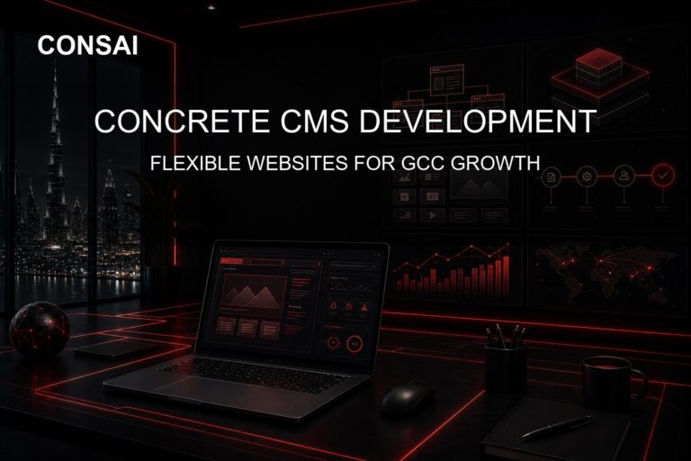 Concrete CMS Development Dubai – Flexible Websites Built for GCC Growth