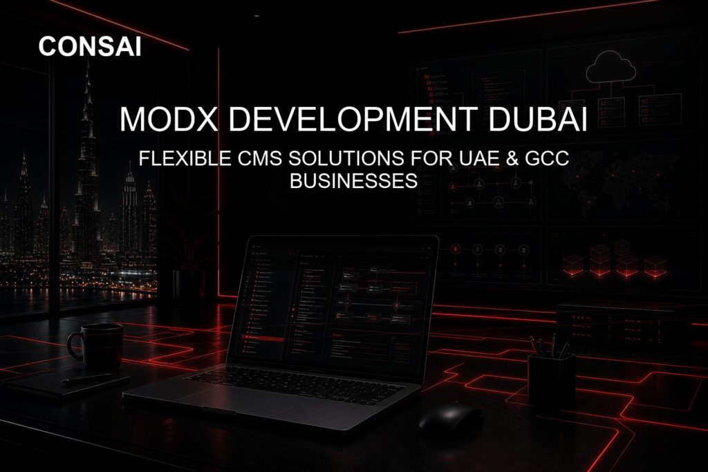 MODX Development Dubai | Flexible CMS Architecture | CONSAI