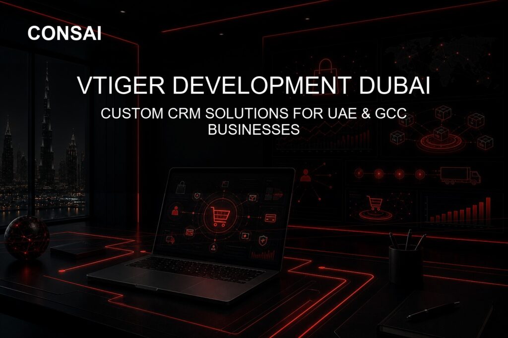 Vtiger Development Dubai | CRM Automation | CONSAI