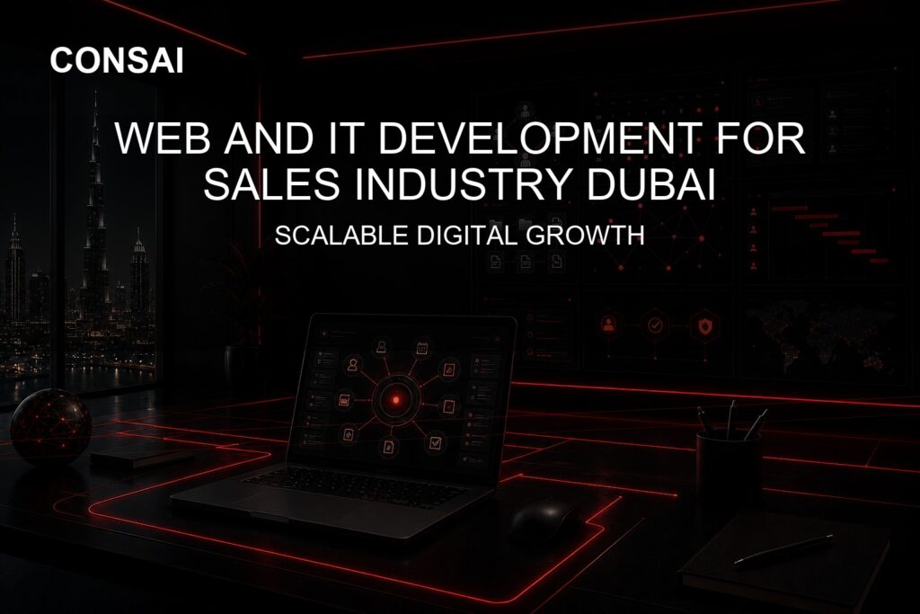 Web IT Development Dubai | Sales Infrastructure | CONSAI