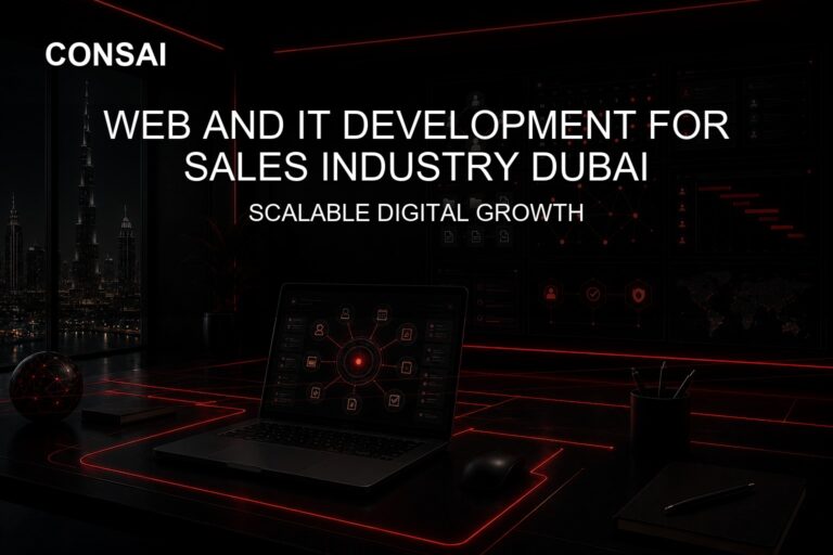 Web and IT Development for Sales Industry Dubai – Scalable Digital Growth