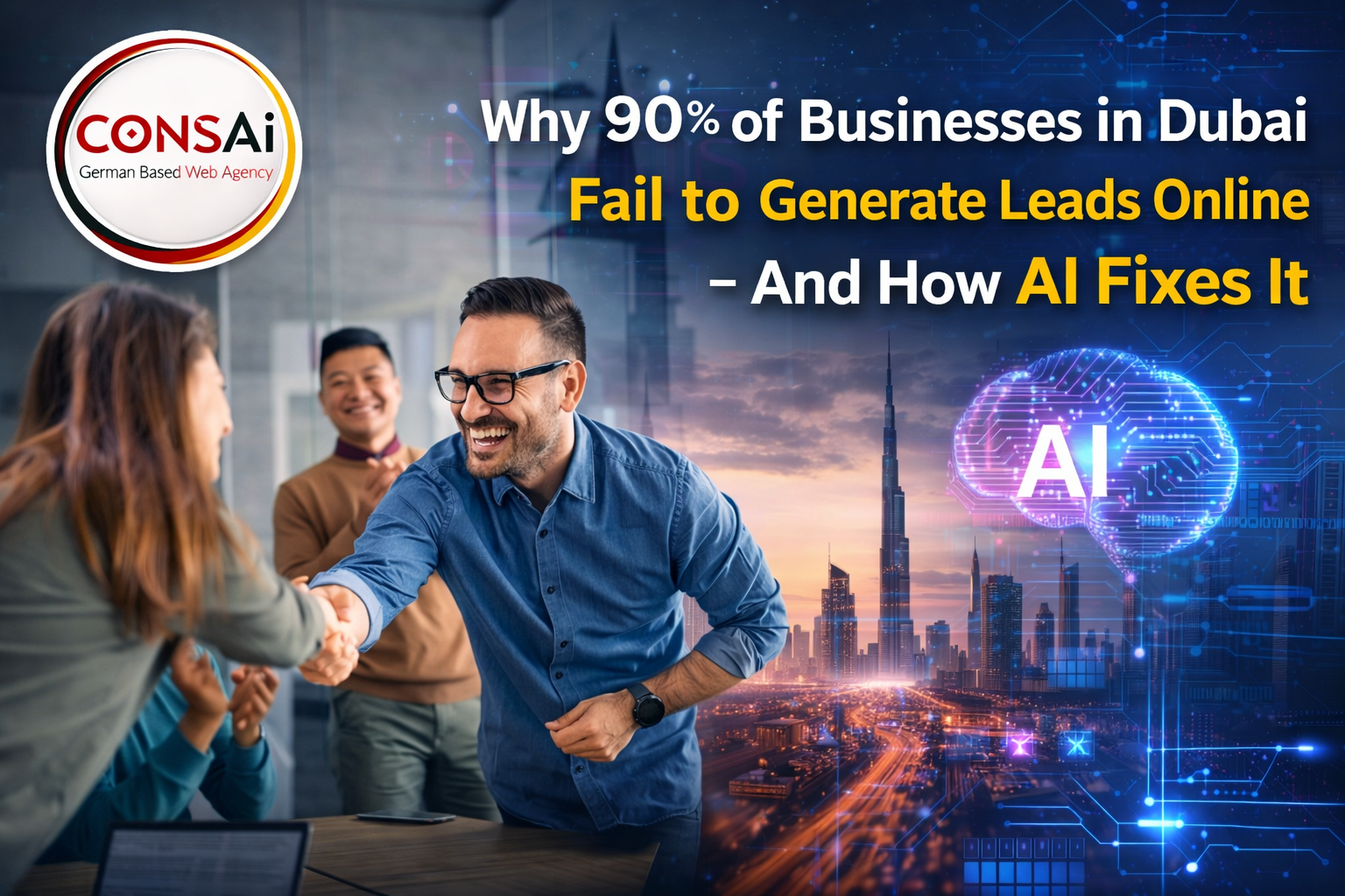 AI Lead Generation Dubai - AI Lead Generation Dubai: Why 90% of Businesses Fail to Get Clients Online
