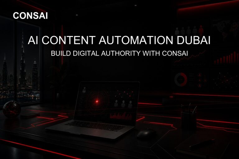 AI Content Automation Dubai | Build Digital Authority with Consai