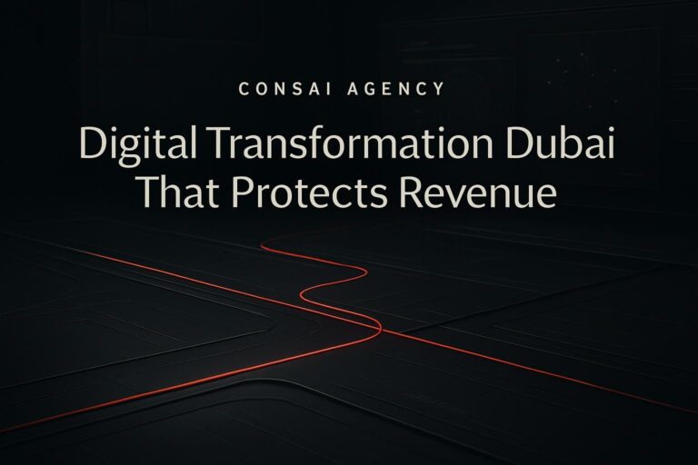 Digital Transformation Dubai That Protects Revenue