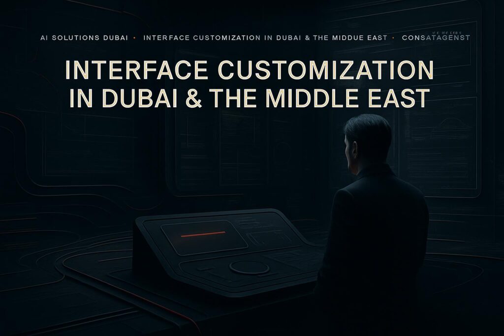 Interface Customization Dubai | API Data Workflows | CONSAI