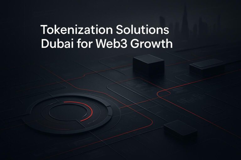 Tokenization Solutions Dubai for Web3 Growth