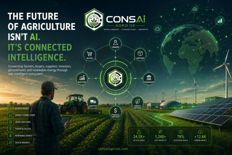 The Future of Agriculture Isn’t AI — It’s Connected Intelligence