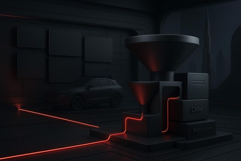 Automotive Dealers and Mobility Companies in Dubai: Lead Funnels, CRM, and Reputation Systems